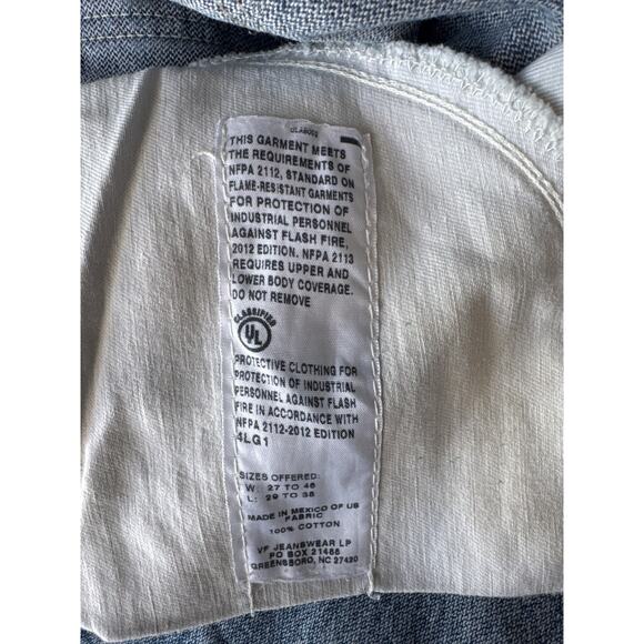 Wrangler FR Flame Resistant Jeans Men’s 32x34 Workwear - Picture 6 of 8